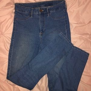 H&M High-waisted Skinny Jeans